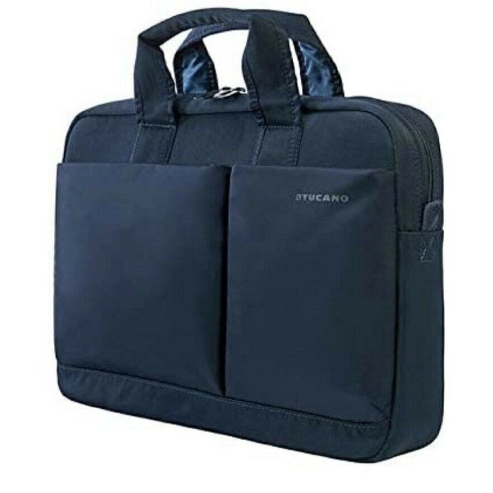 TUCANO‎ Computer Nylon Navy Blue Bag New with Tags